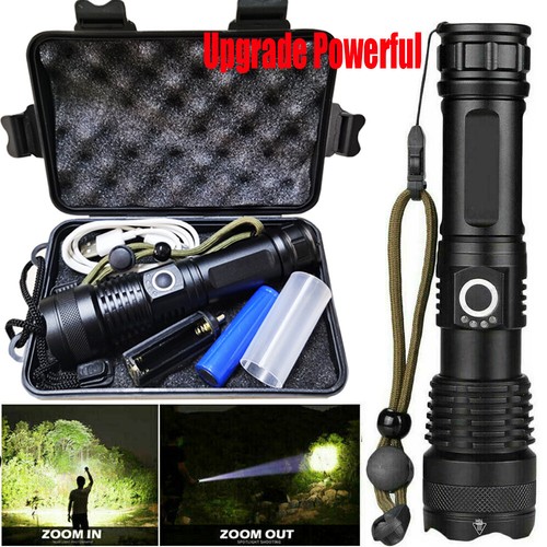 990000lm rechargeable led - rechargeable,