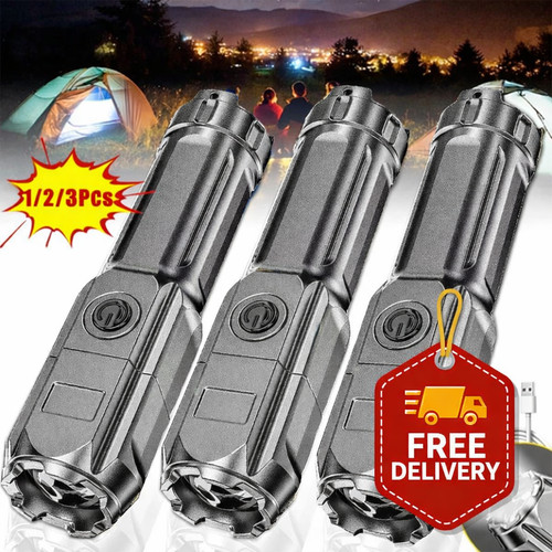 Rechargeable 990000lm led - rechargeable,