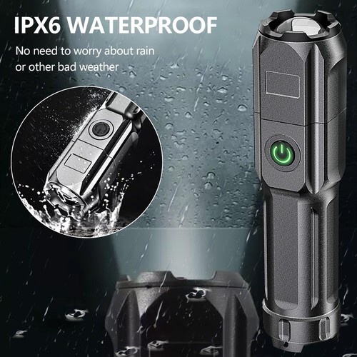 990000lm rechargeable led - rechargeable,
