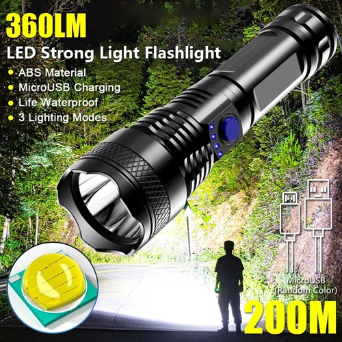 Led torch flashlight - led,