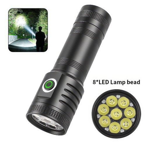 Led flashlight tactical police - led,