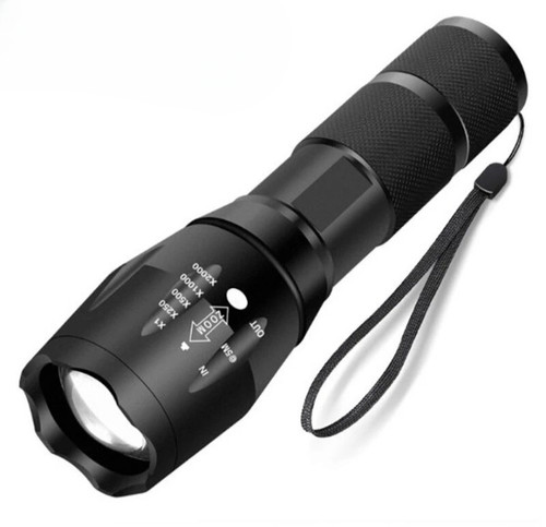 Led zoom pocket flashlight - pocket,