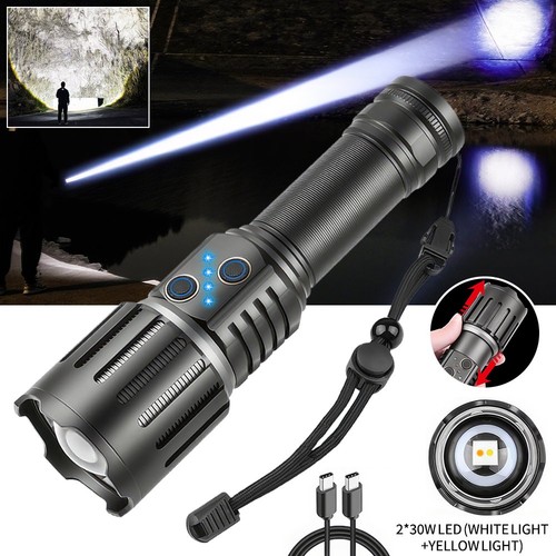 Super bright led flashlight - super,