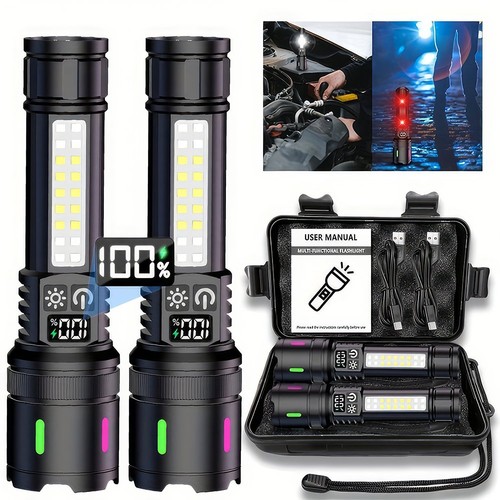 2pack super bright flashlight - 2pack,