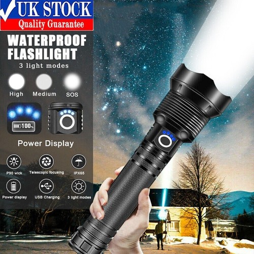 Super bright led flashlight - super,