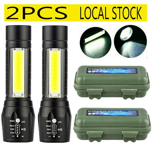 Led zoom pocket flashlight - led,