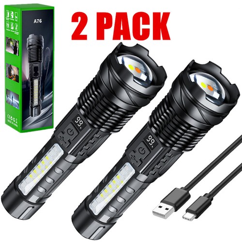 Rechargeable 9900000lm led - 2x,